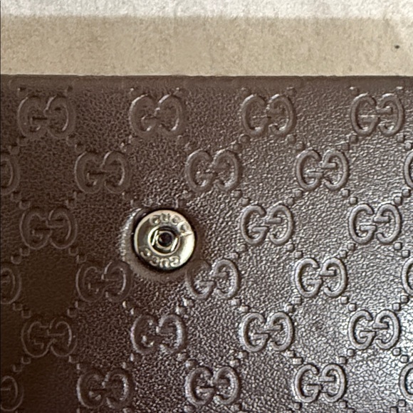 Gucci GG Monogram Foldable Sunglasses Case Brown Authentic - Picture 11 of 11